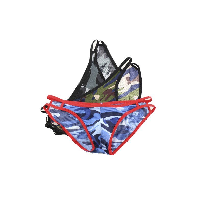 Sideshow Camo Briefs | dmunderwear detail image 11