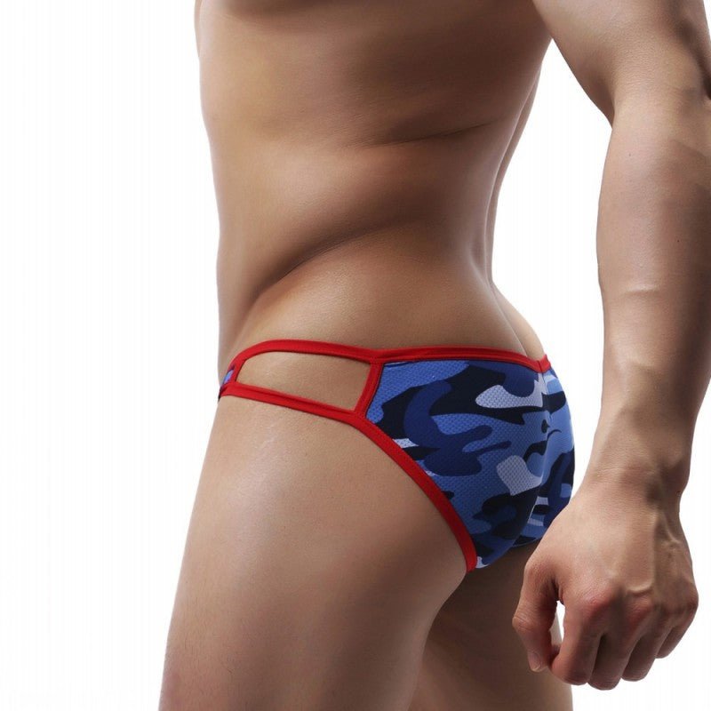 Sideshow Camo Briefs | dmunderwear detail image 3