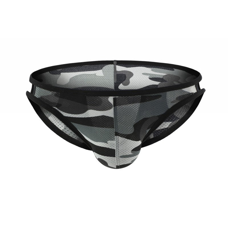 Sideshow Camo Briefs | dmunderwear detail image 6