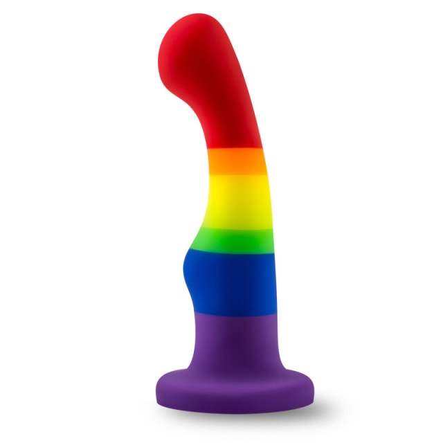 Silicone LGBT Rainbow Dildo | dmunderwear