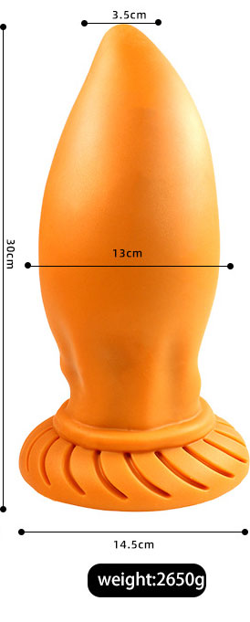 Silicone XL Huge Butt Plug | dmunderwear detail image 10