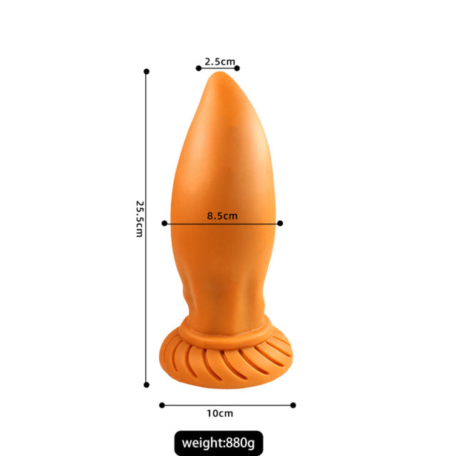 Silicone XL Huge Butt Plug | dmunderwear detail image 11