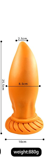 Silicone XL Huge Butt Plug | dmunderwear detail image 6