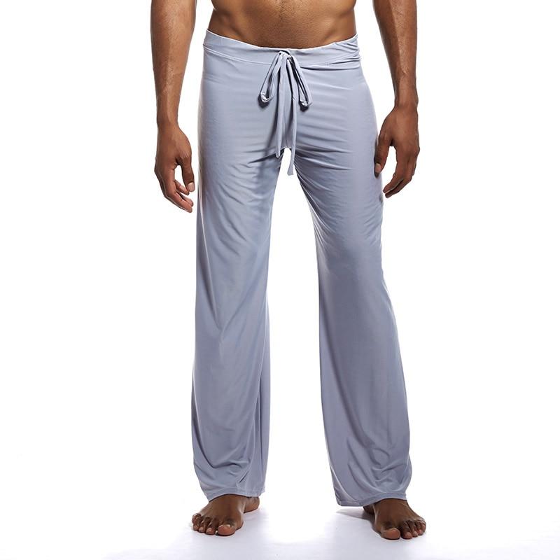 Silky Bell Bottom Sweats | dmunderwear detail image 2