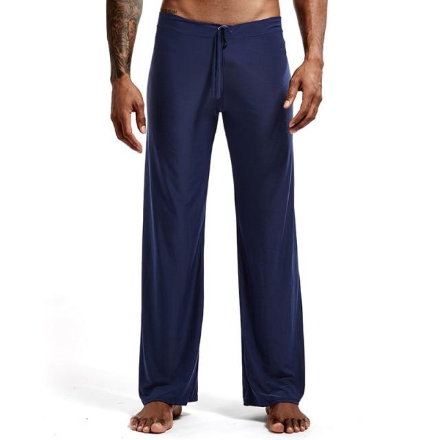 ORVLS Silky Bell Bottom Sweats | dmunderwear detail image 5