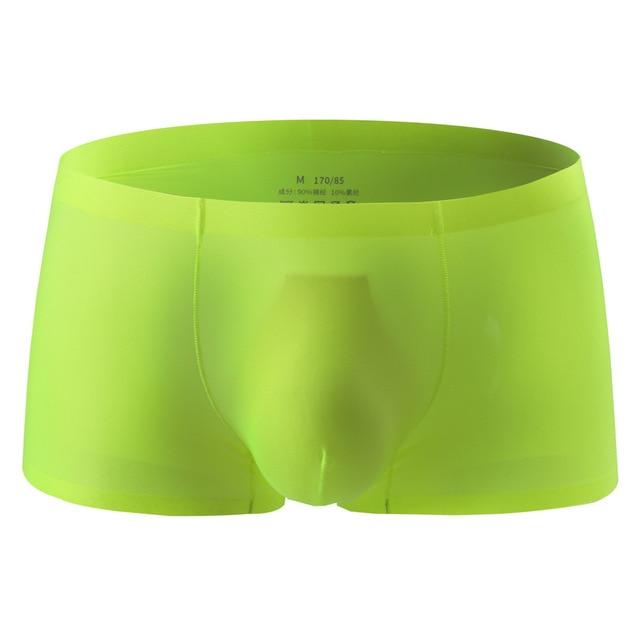 Silky Bulge Trunks | dmunderwear detail image 8
