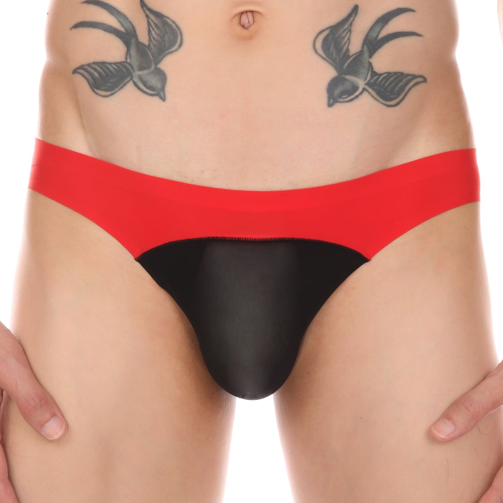 Silky Contrast Briefs | dmunderwear