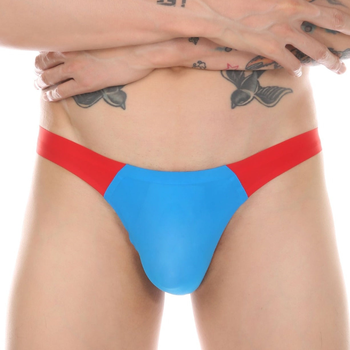 Silky Contrast Thong | dmunderwear