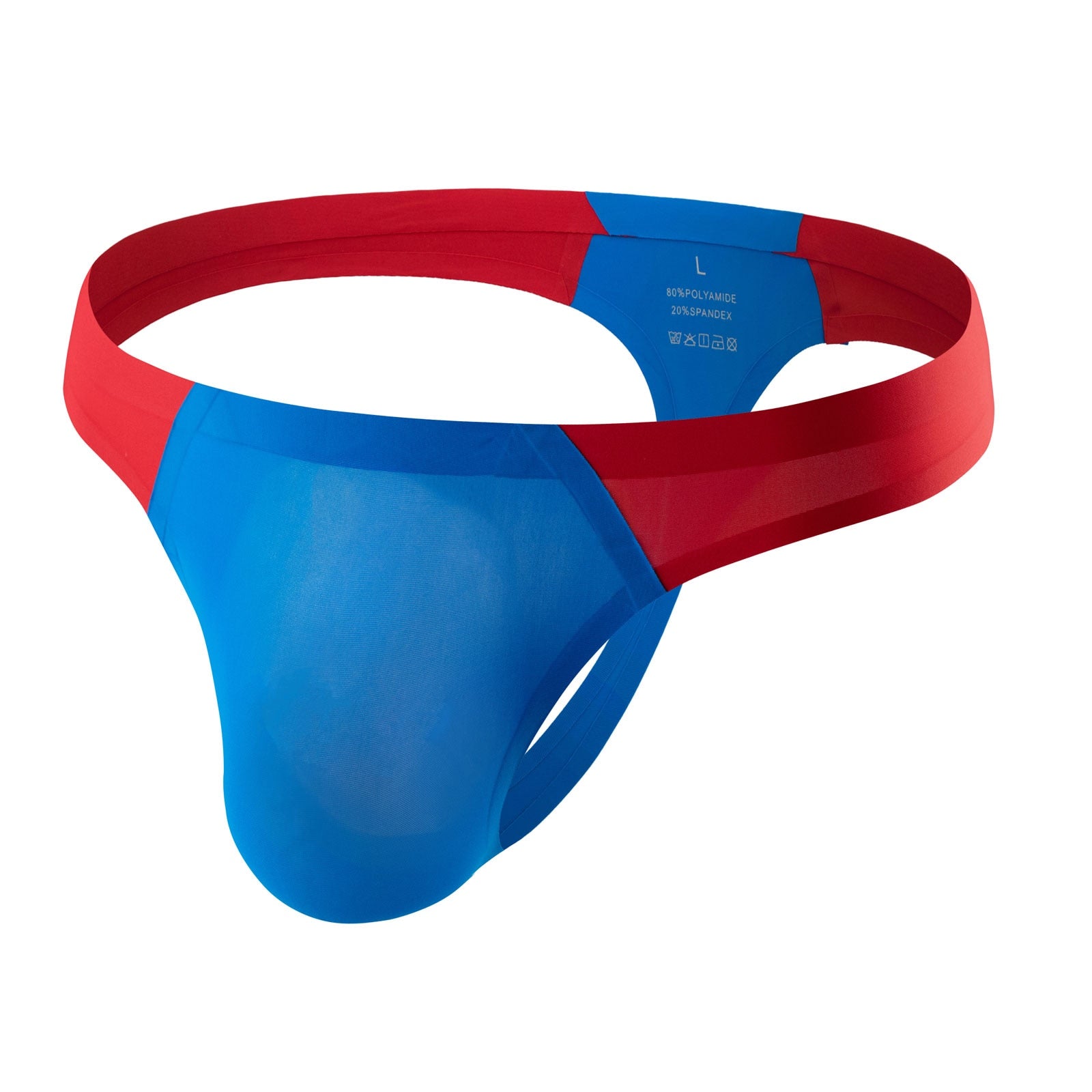 Silky Contrast Thong | dmunderwear detail image 2