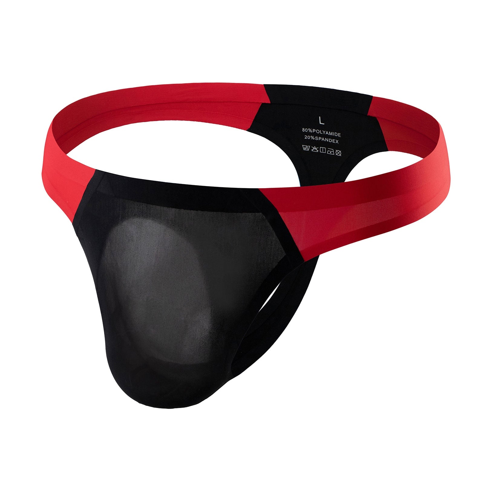 Silky Contrast Thong | dmunderwear detail image 4
