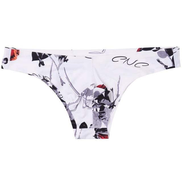 Silky Graphic Slim Briefs | dmunderwear detail image 7