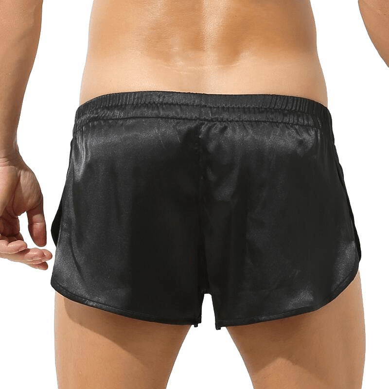 Silky Jockstrap Shorts | dmunderwear detail image 17