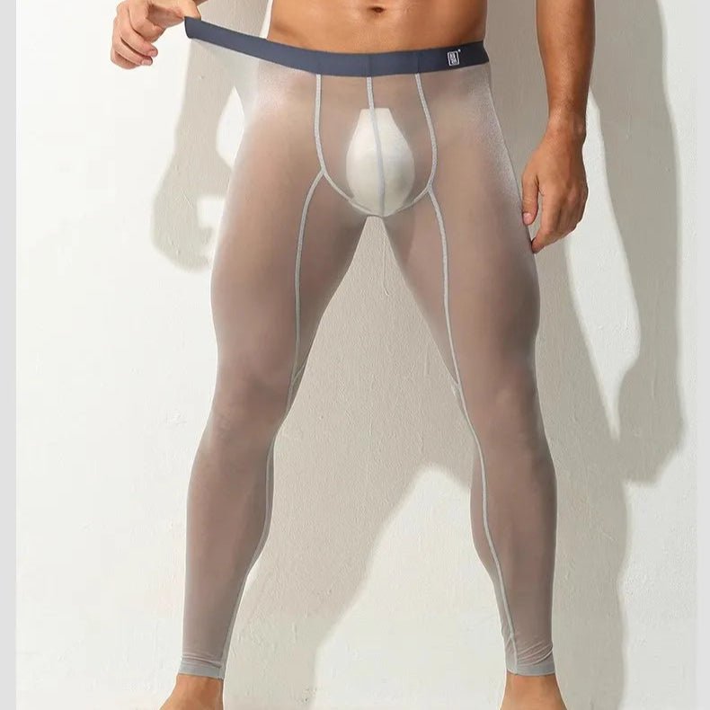 Silky Transparent Mesh Leggings | dmunderwear