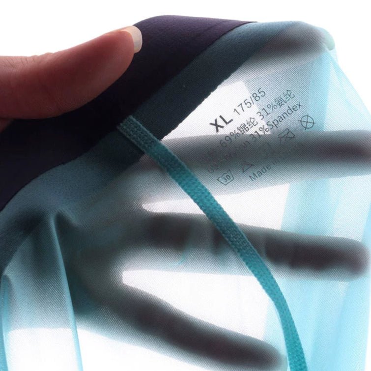 Silky Transparent Mesh Leggings | dmunderwear detail image 6
