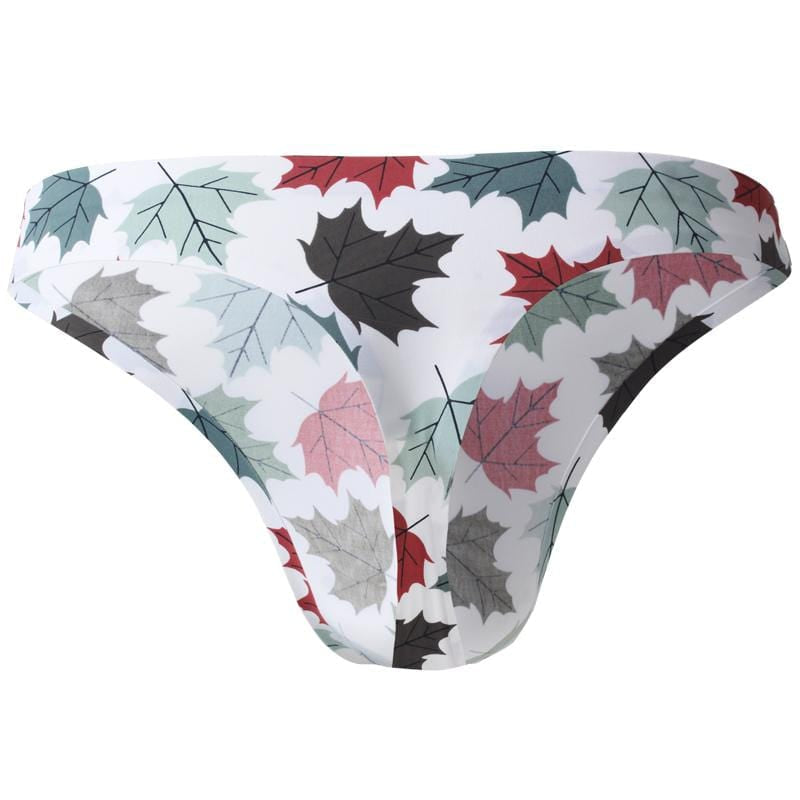 Silky Print Thong | dmunderwear detail image 3