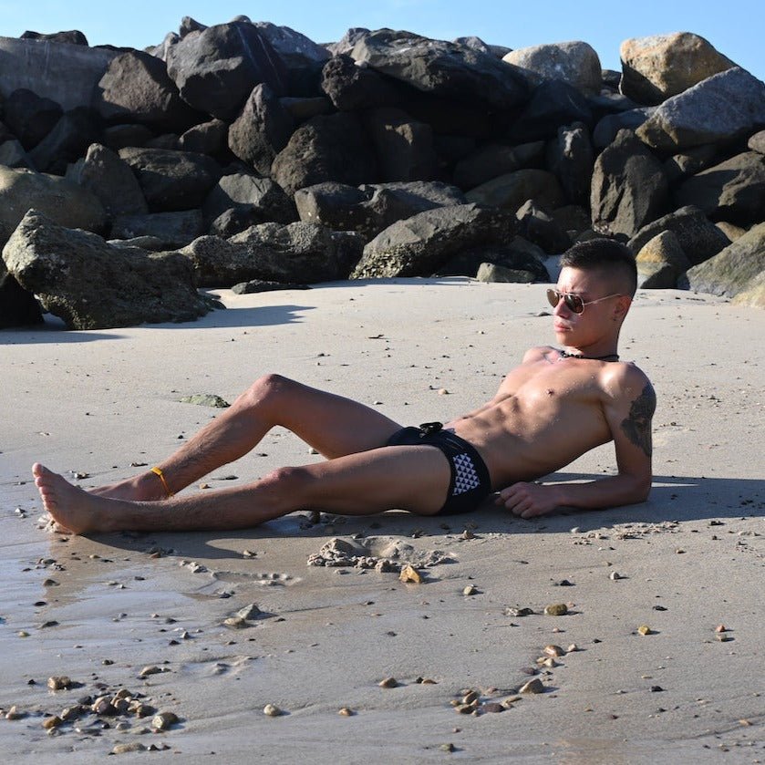 Simple Classic Swim Briefs | dmunderwear detail image 3