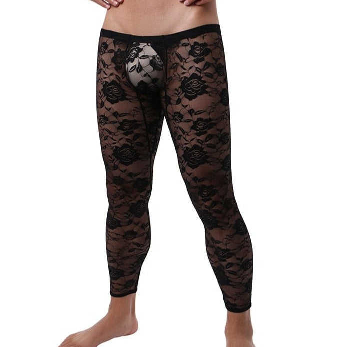Sissy Lace Leggings | dmunderwear