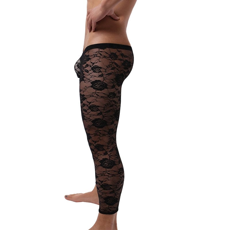 Sissy Lace Leggings | dmunderwear detail image 3