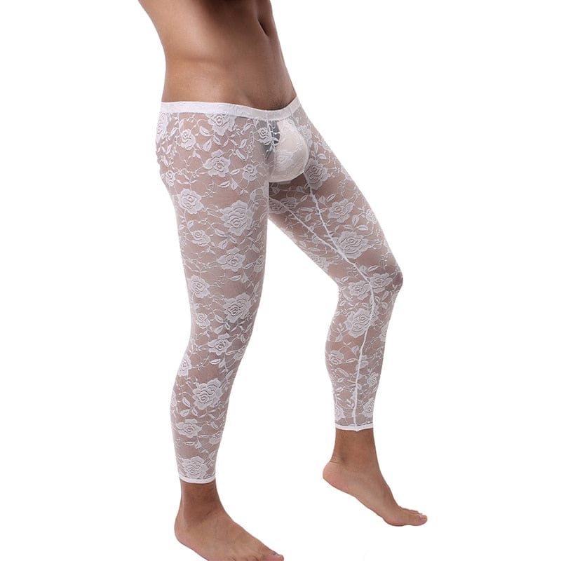 Sissy Lace Leggings | dmunderwear detail image 4