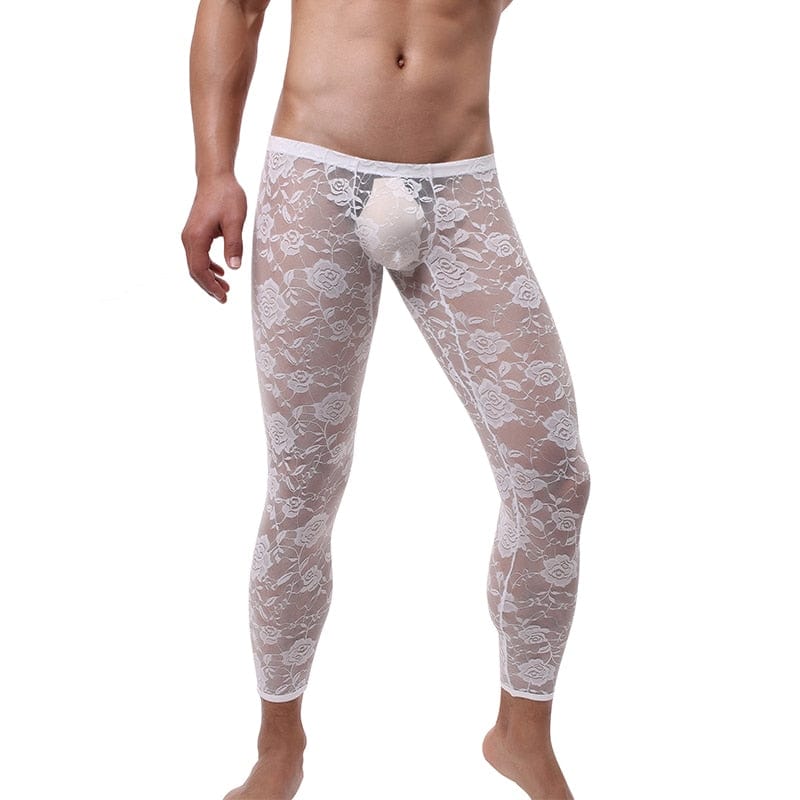 Sissy Lace Leggings | dmunderwear detail image 5