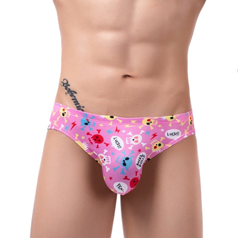 Skull and Bones Briefs | dmunderwear detail image 2