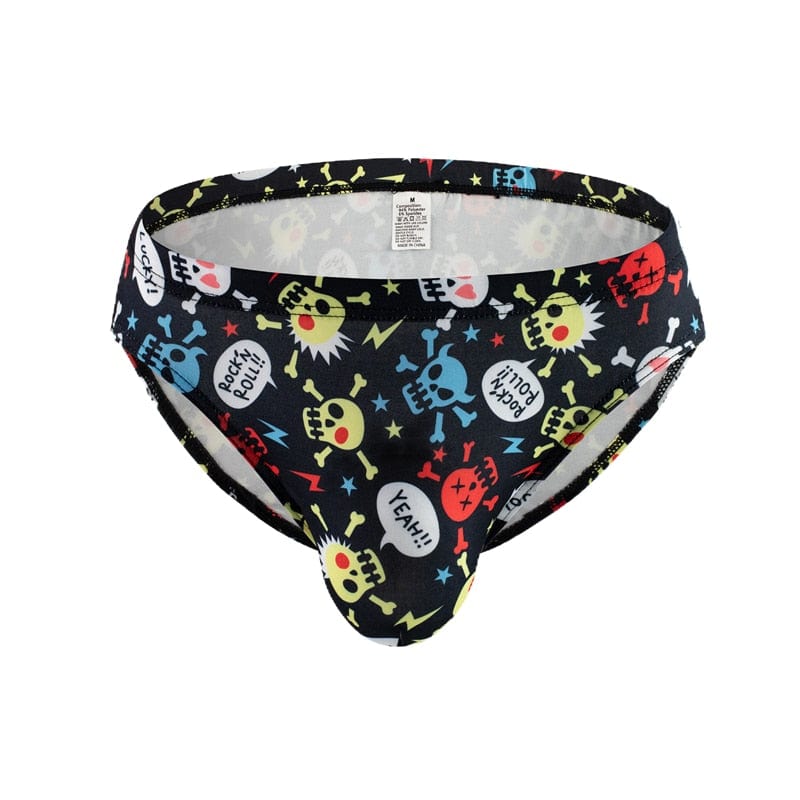 Skull and Bones Briefs | dmunderwear detail image 6