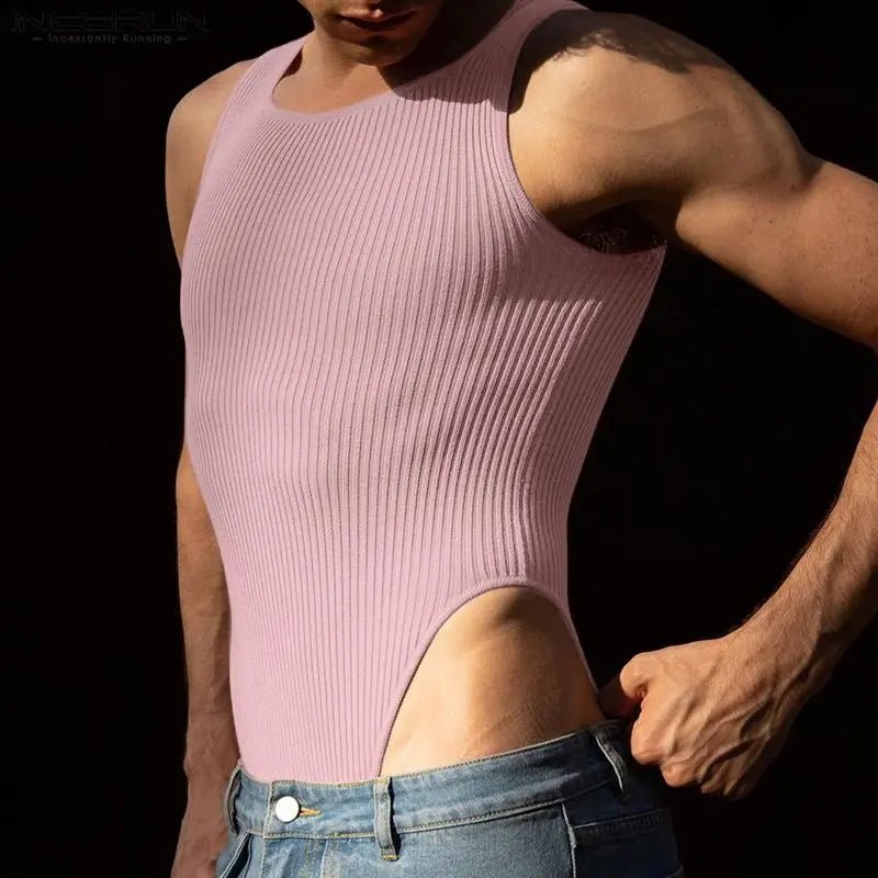 ORVLS Sleeveless High Cut Festival Body Suit | dmunderwear