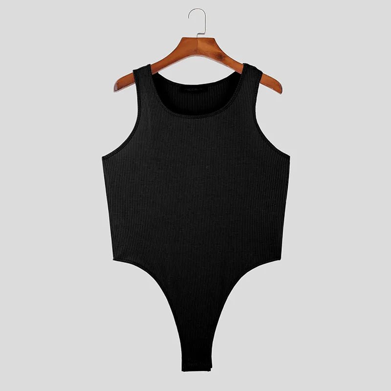 ORVLS Sleeveless High Cut Festival Body Suit | dmunderwear detail image 3