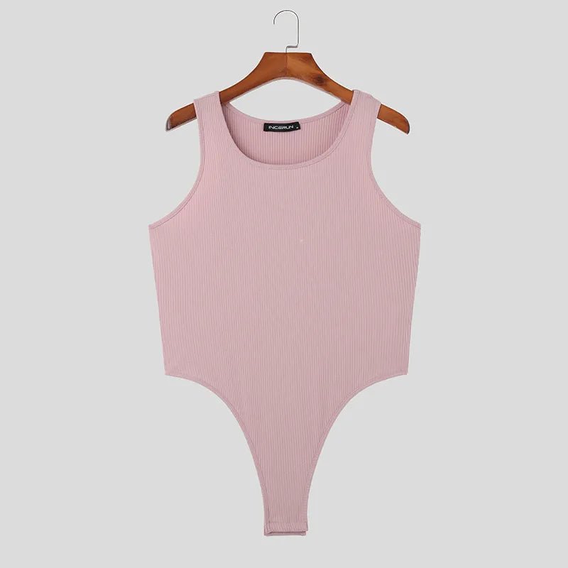 ORVLS Sleeveless High Cut Festival Body Suit | dmunderwear detail image 4