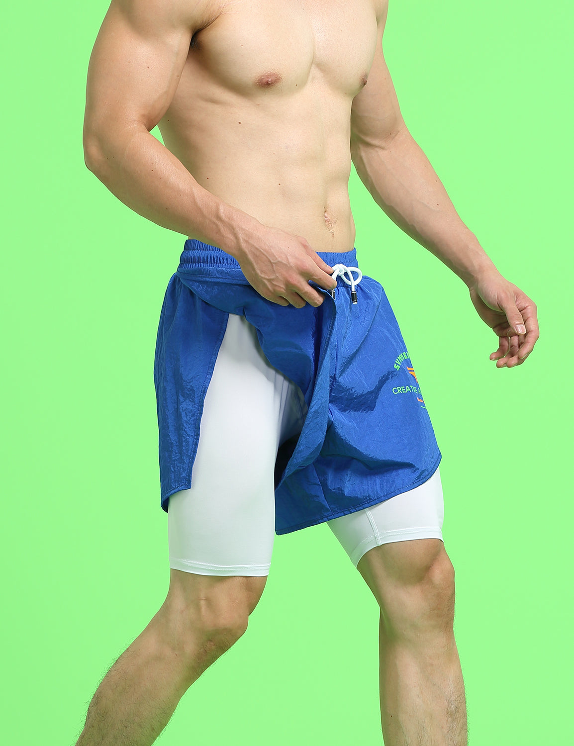 Slits Sport 7" 2 in 1 Shorts 22501 | dmunderwear detail image 18
