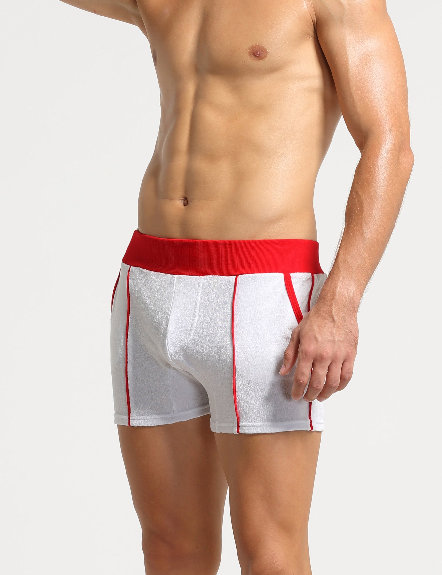 Smooth Pile Furry Shorts 10503 | dmunderwear detail image 10