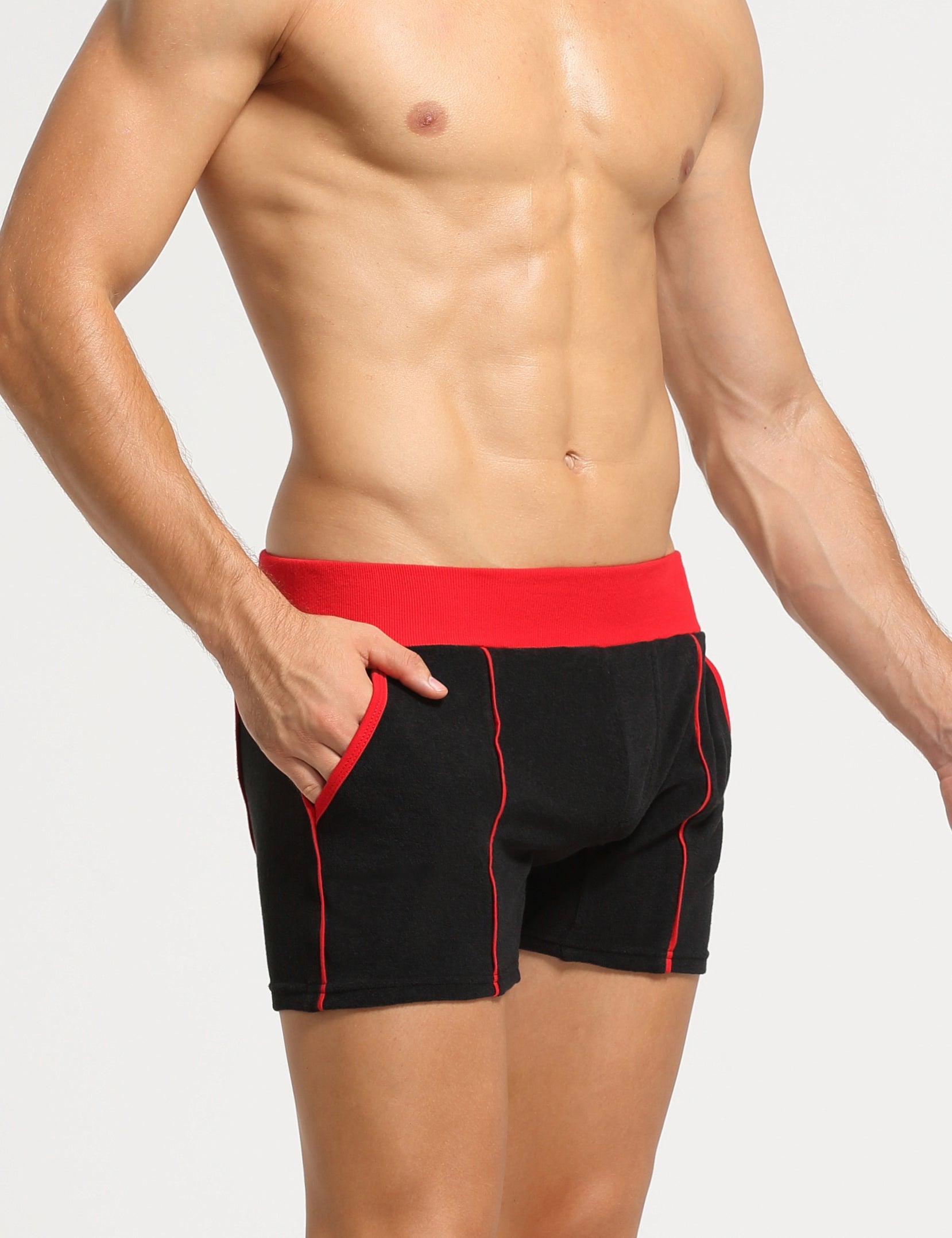 Smooth Pile Furry Shorts 10503 | dmunderwear detail image 16