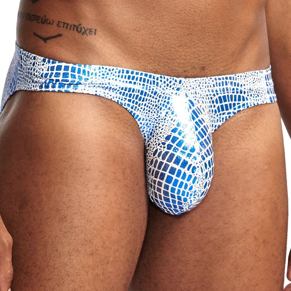 Snakeskin Bikini Briefs | dmunderwear