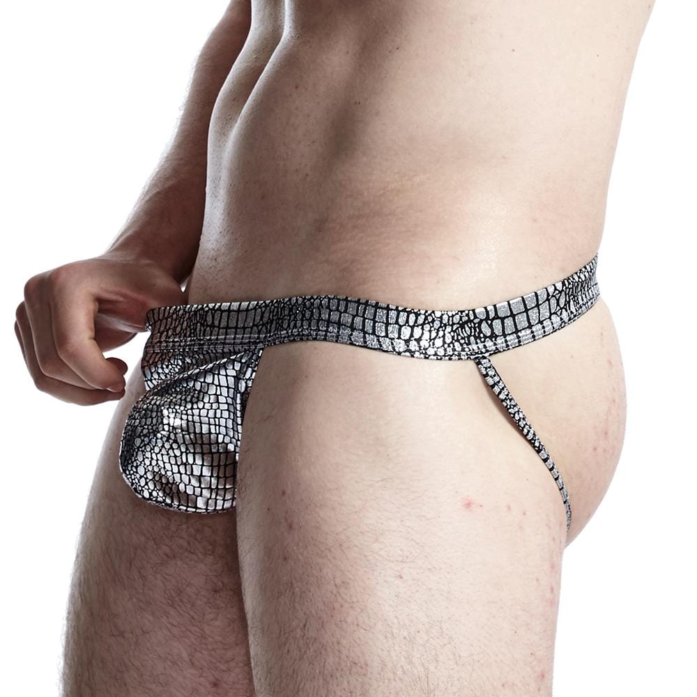 Snakeskin Jockstrap | dmunderwear detail image 3