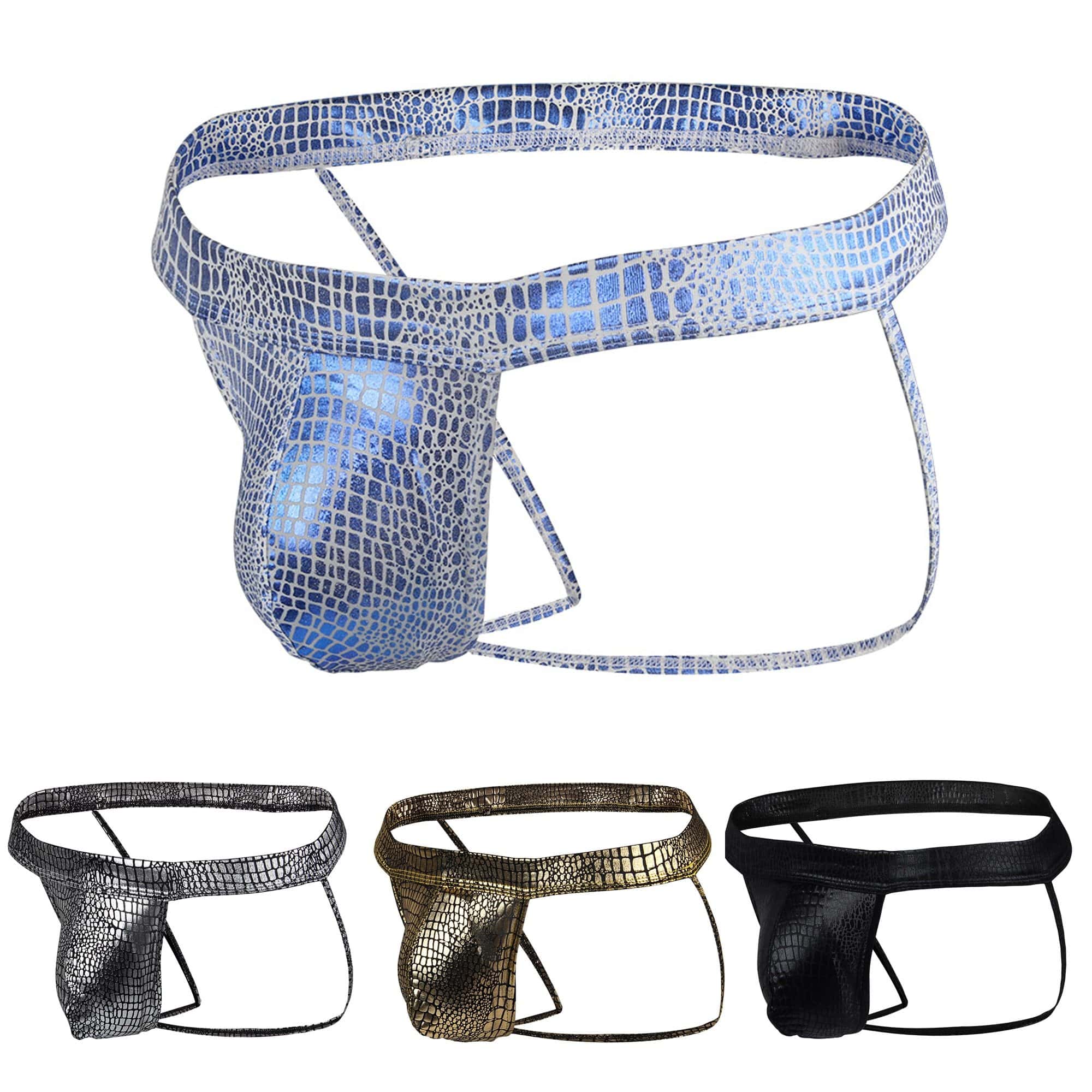 Snakeskin Jockstrap | dmunderwear detail image 7