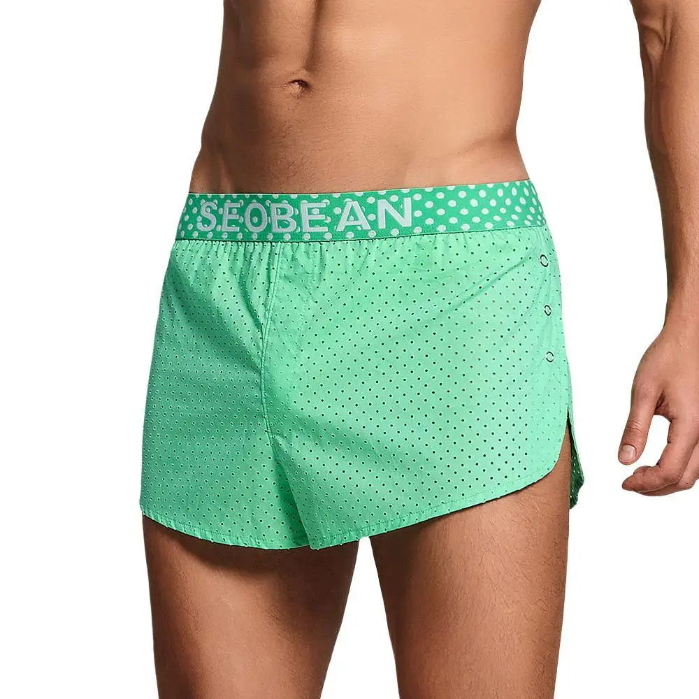 Snap Button Mesh Shorts | dmunderwear detail image 14