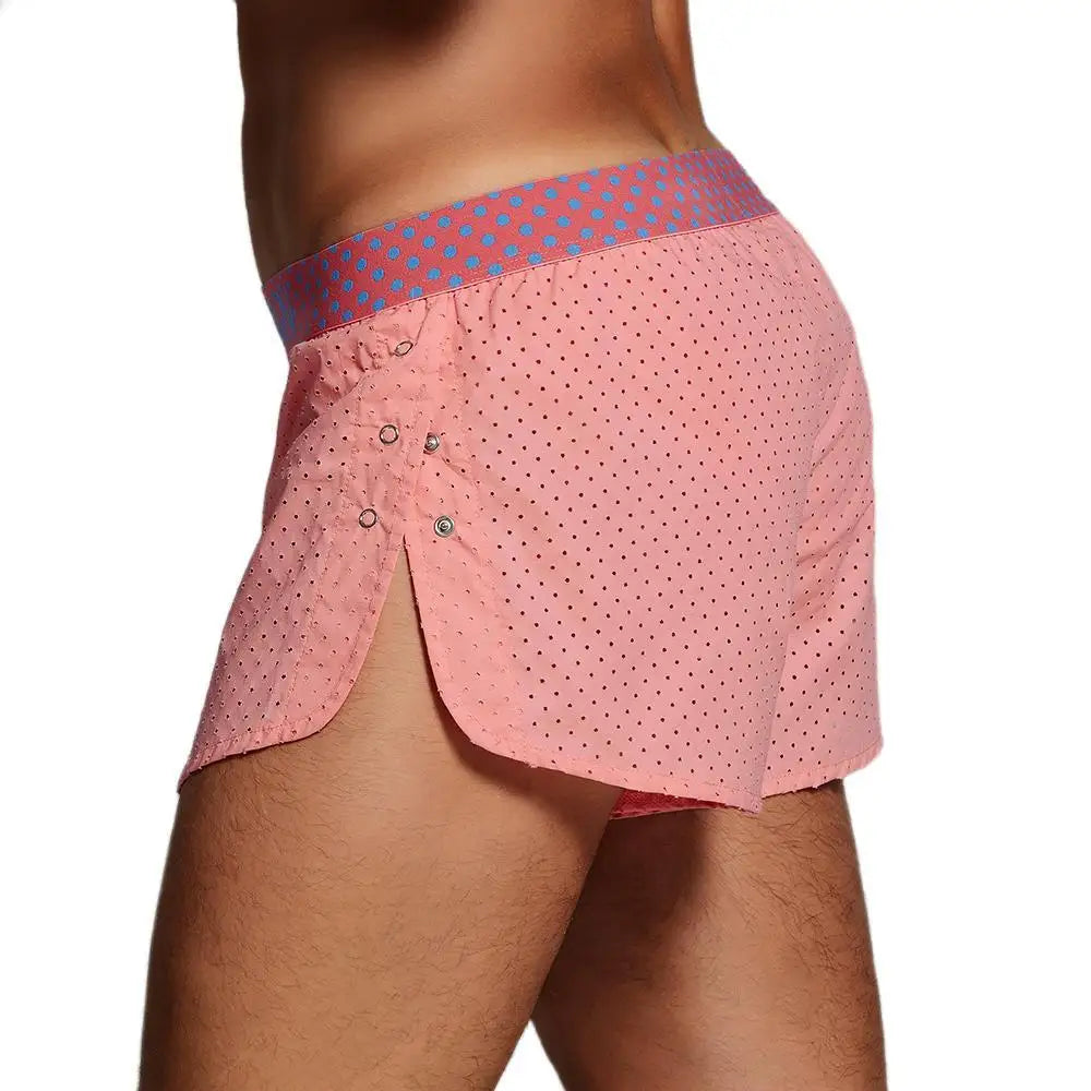 Snap Button Mesh Shorts | dmunderwear detail image 15