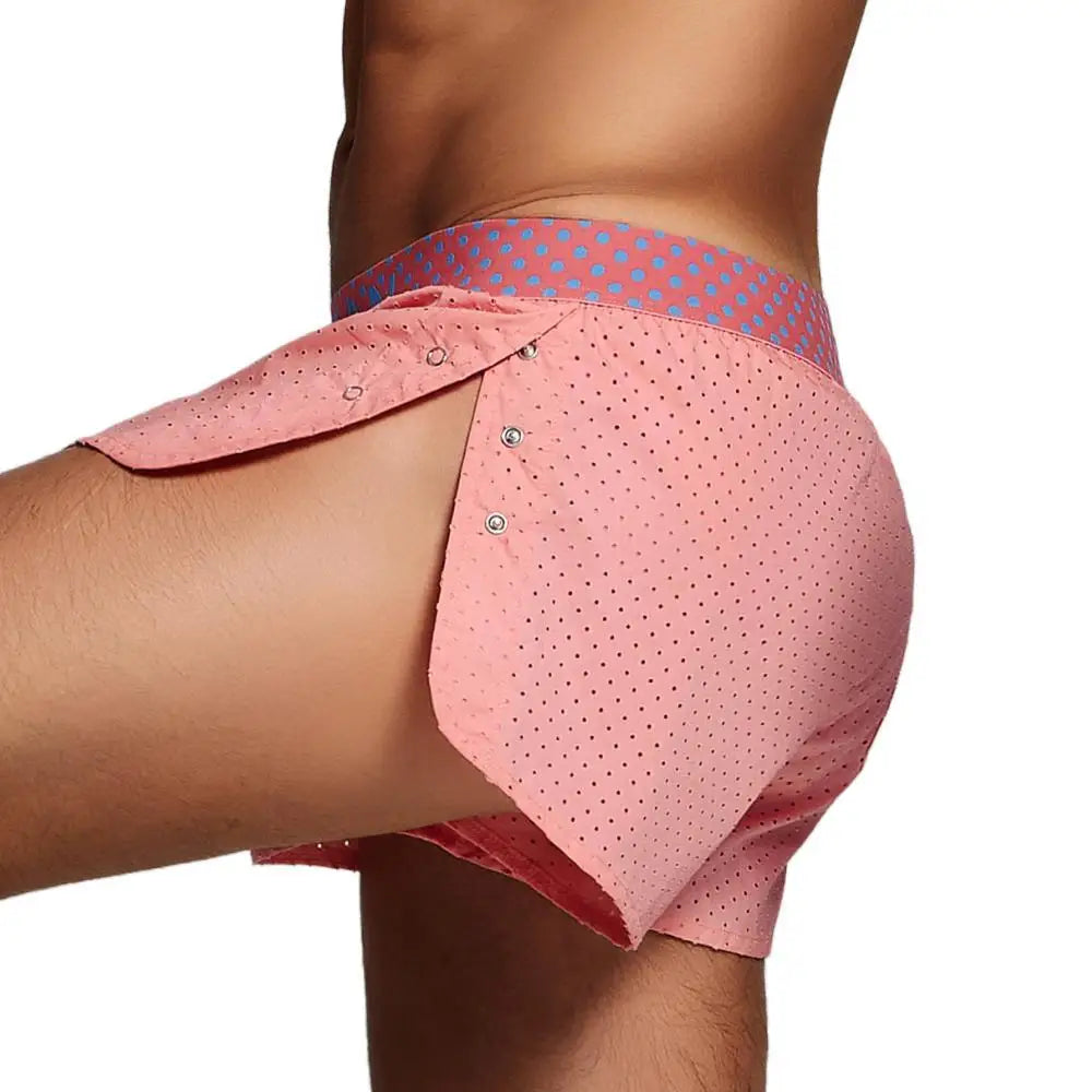 Snap Button Mesh Shorts | dmunderwear detail image 19