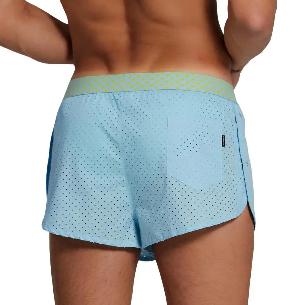 Snap Button Mesh Shorts | dmunderwear detail image 8
