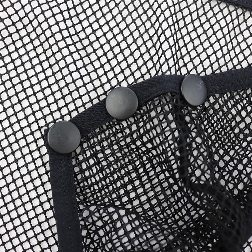 Snap Fishnet Briefs | dmunderwear detail image 4