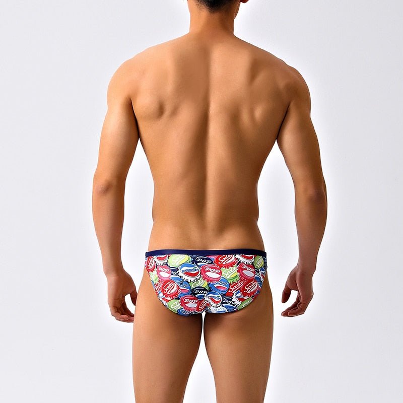 ORVLS Soda Pop Skinny Swim Briefs | dmunderwear detail image 6