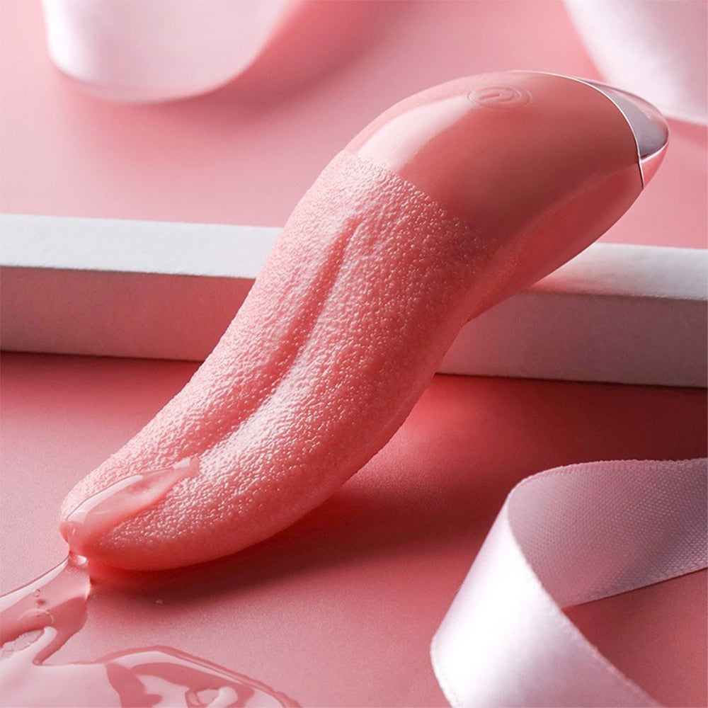 Soft Tongue Licking Vibrator | dmunderwear