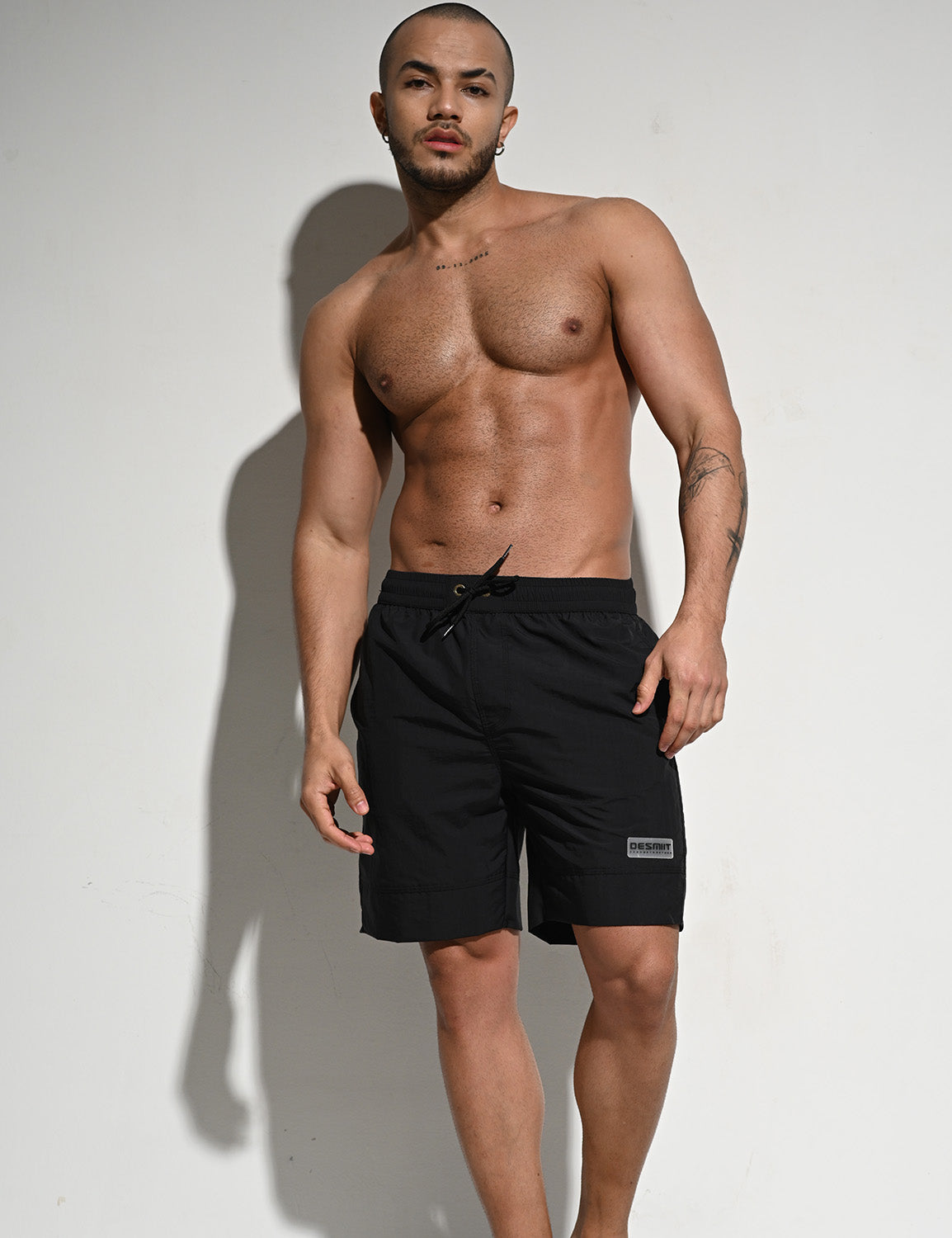 Solid Beach Surf Swim Shorts B5115 | dmunderwear detail image 16
