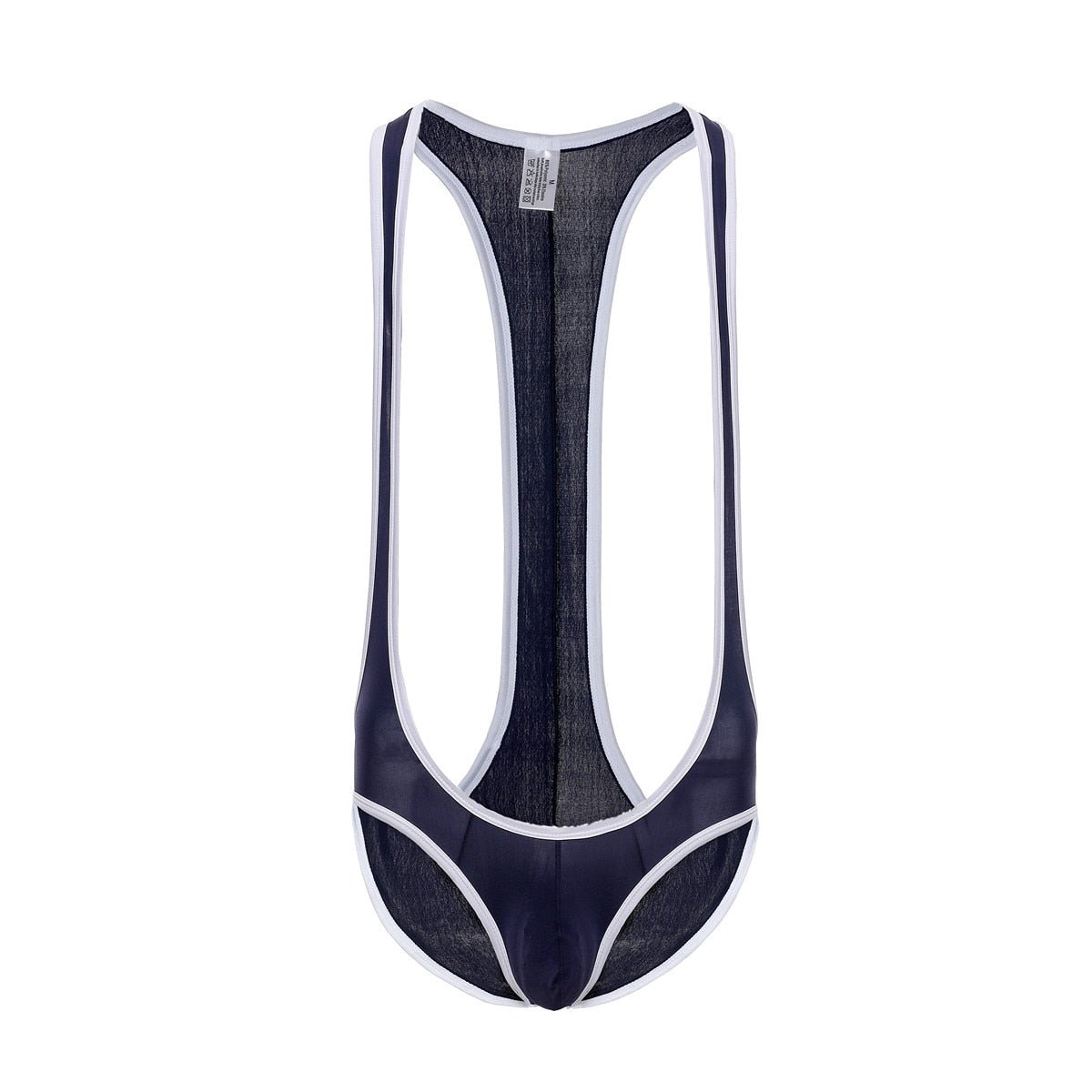 ORVLS Solid Open Chest Brief Singlet | dmunderwear detail image 12