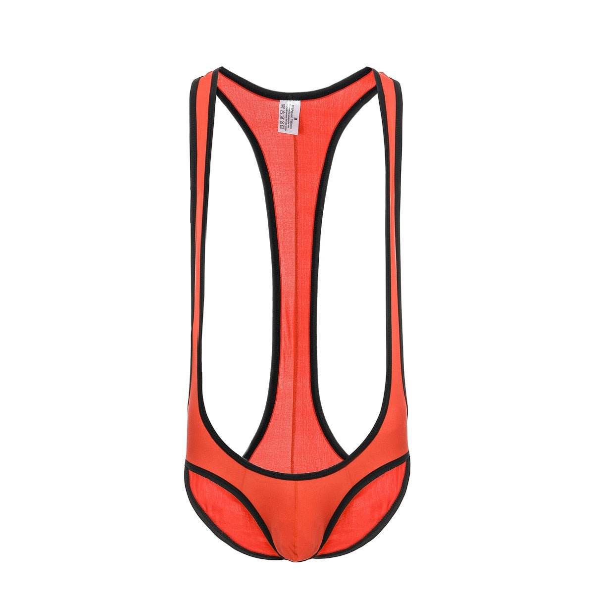 ORVLS Solid Open Chest Brief Singlet | dmunderwear detail image 14