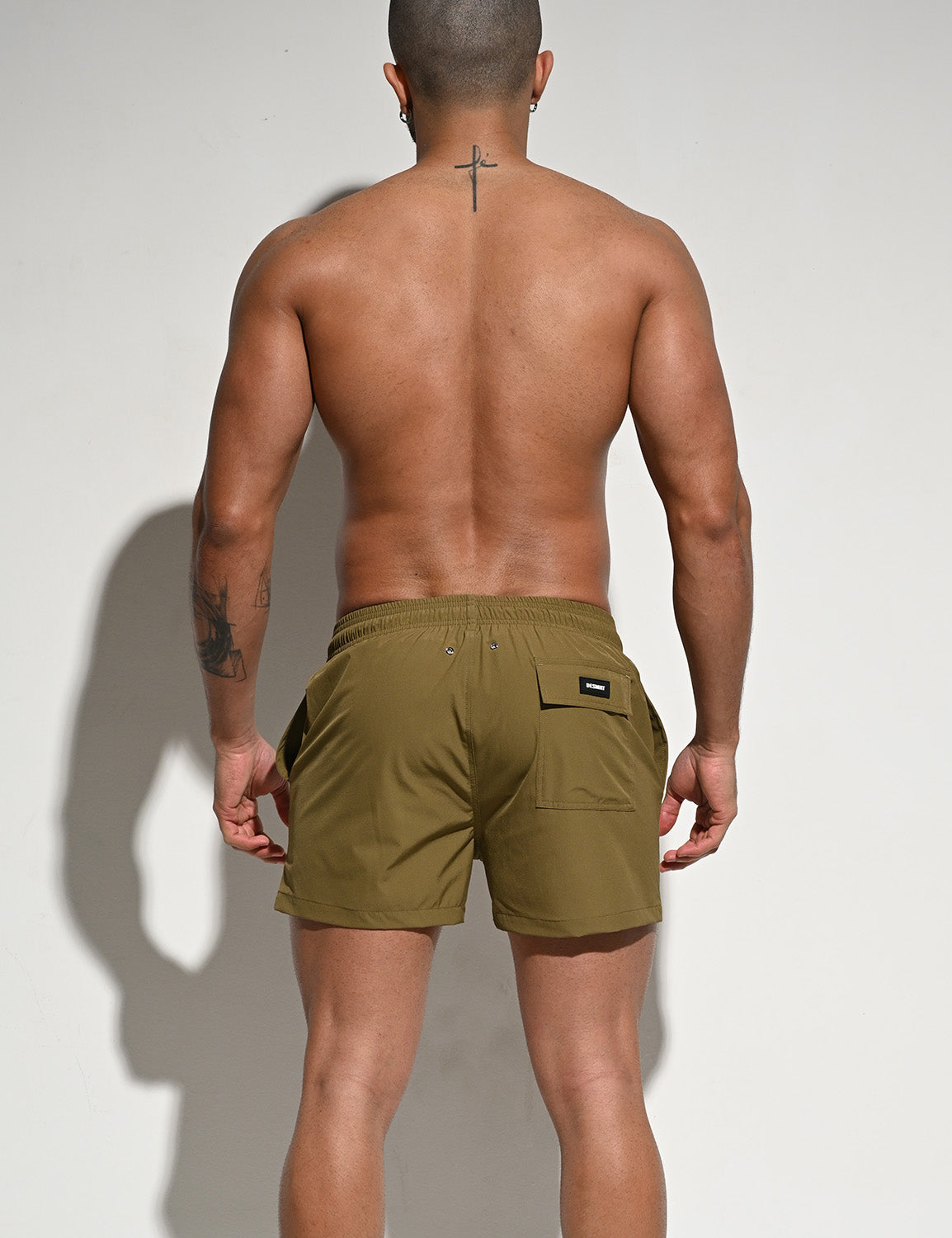 Solid Sport Swim Shorts B2101 | dmunderwear detail image 9