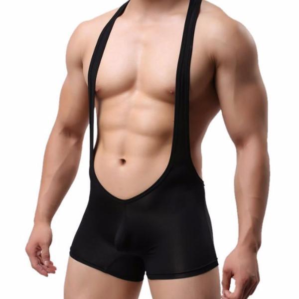 Solid Mesh Wrestling Singlet | dmunderwear