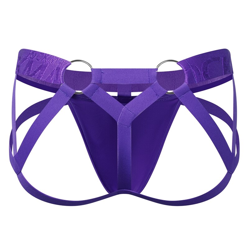 Spectrum Strapped Jock Thong (10 Colors) | dmunderwear detail image 10