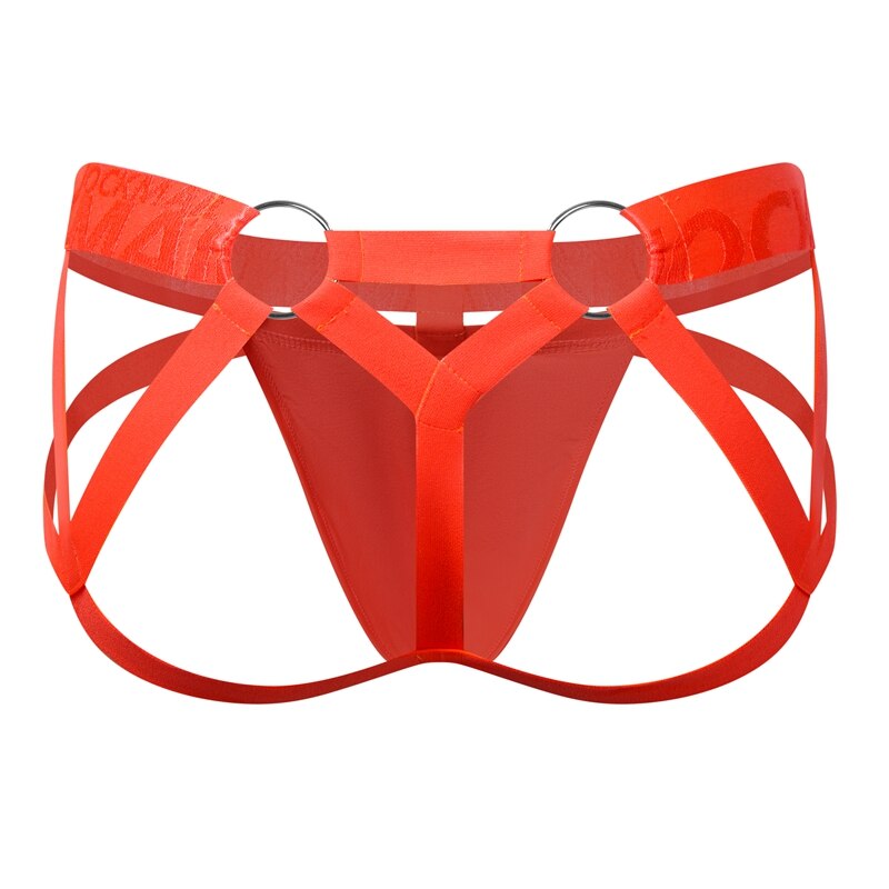 Spectrum Strapped Jock Thong (10 Colors) | dmunderwear detail image 12