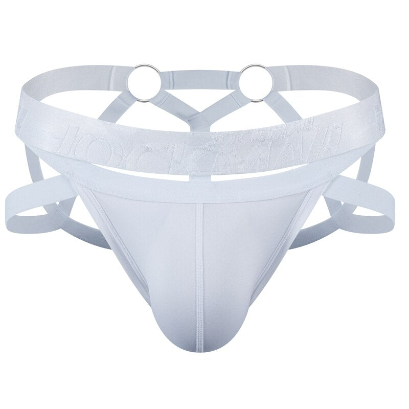 Spectrum Strapped Jock Thong (10 Colors) | dmunderwear detail image 15